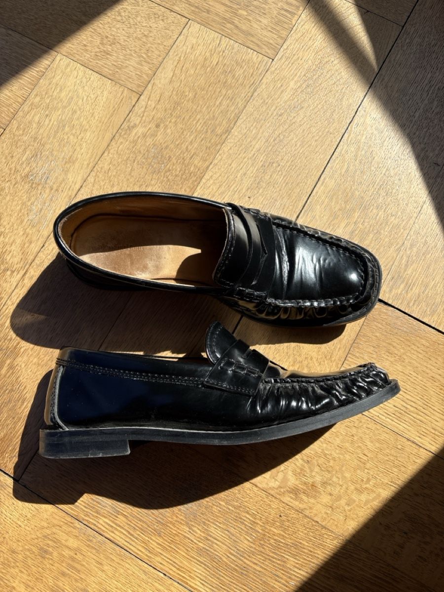 Scarpe da donna: Massimo Dutti PENNY Slipper, Schwarz, Grösse 39 – Usato da Zürich venduto da nin_n7p7
