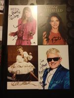 Musik  - 4 signierte Autogrammkarten-Set 1