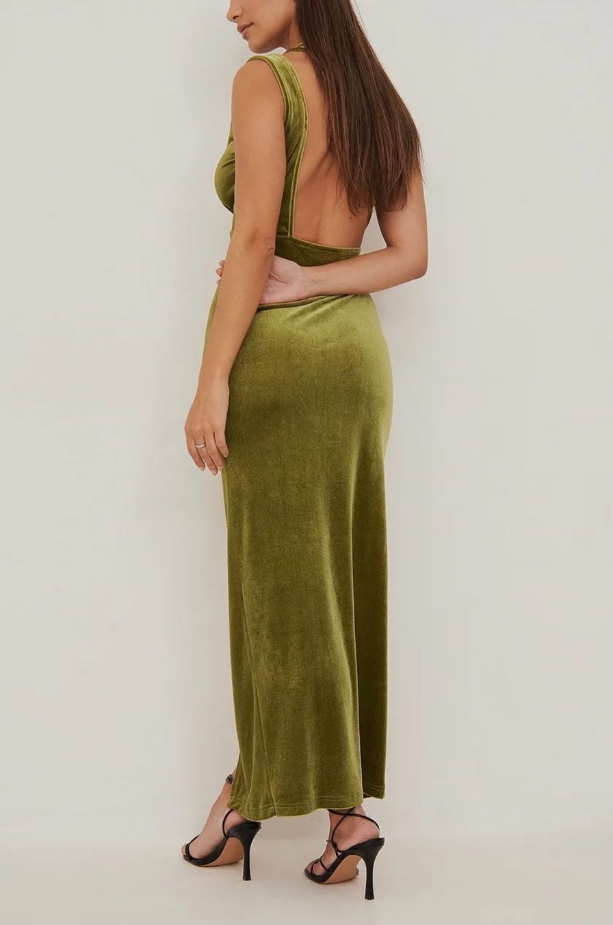 Na-kd Vestiti: Robe de soirée Velvet Na-kd – Nuovo e nell'imballaggio originale da Genève venduto da Annilu 1