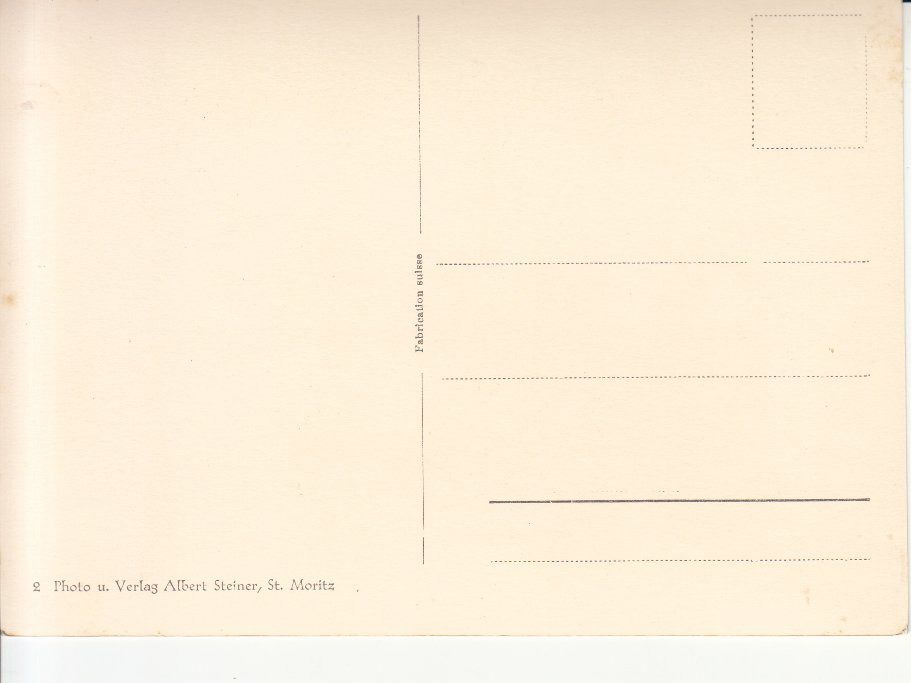 Cartoline postali: Bernina Bellavista ca. 1940 – Usato da Bürglen TG venduto da StampGraf 1