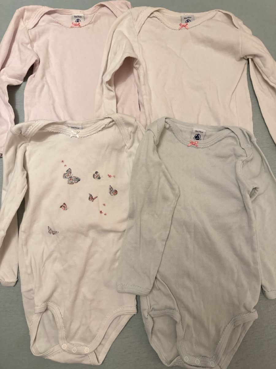 Petit Bateau Biancheria intima: 4 Bodys von Petit Bateau - Grösse 95 – Usato da Zürich venduto da starsz 1