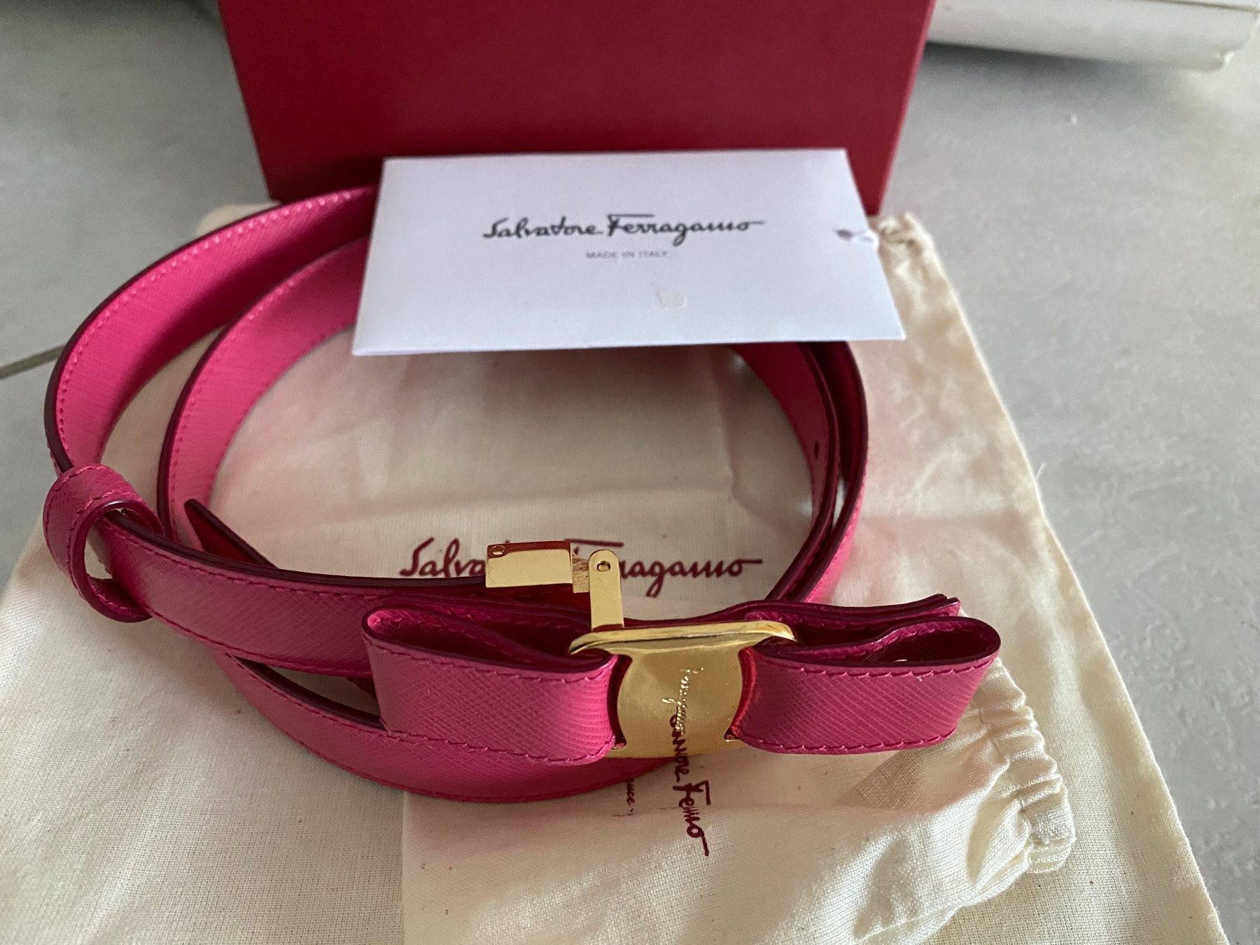 Salvatore Ferragamo Cinture: Salvatore Ferragamo Belt - 85 – Usato da Ponte Tresa venduto da La_Vie_En_Rose 2