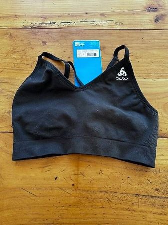 Neuer Sport BH Odlo schwarz Grösse S