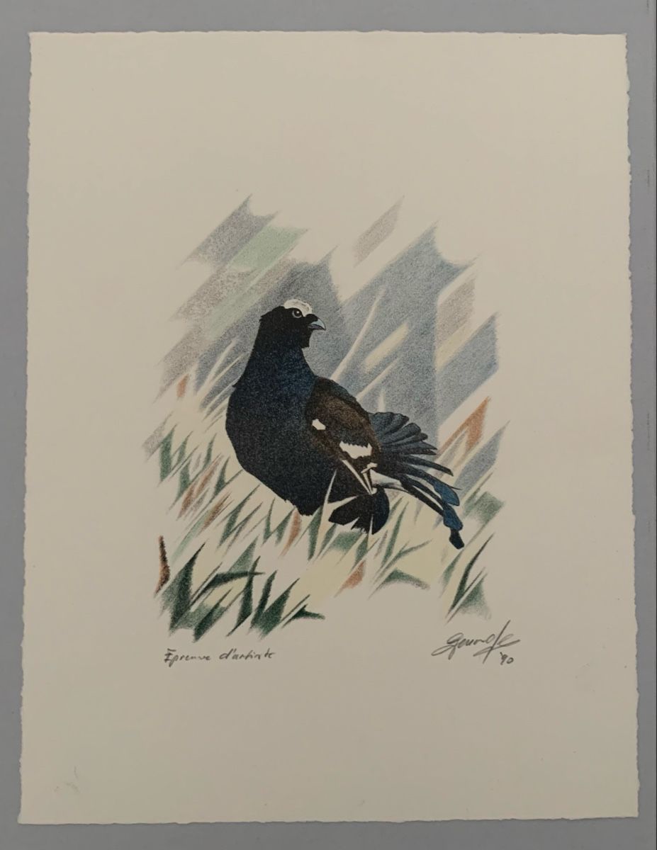 Arts picturaux & lithographies: Schweizer Kunst - Claude GENOUD (1946), FR – Neuf (Voir description) à Düdingen par polytropon_5 3