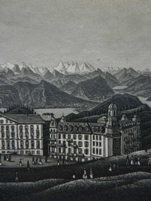 Incisioni: Rigi Kulm Dikenmann – Usato da Risch venduto da Rischli15 6