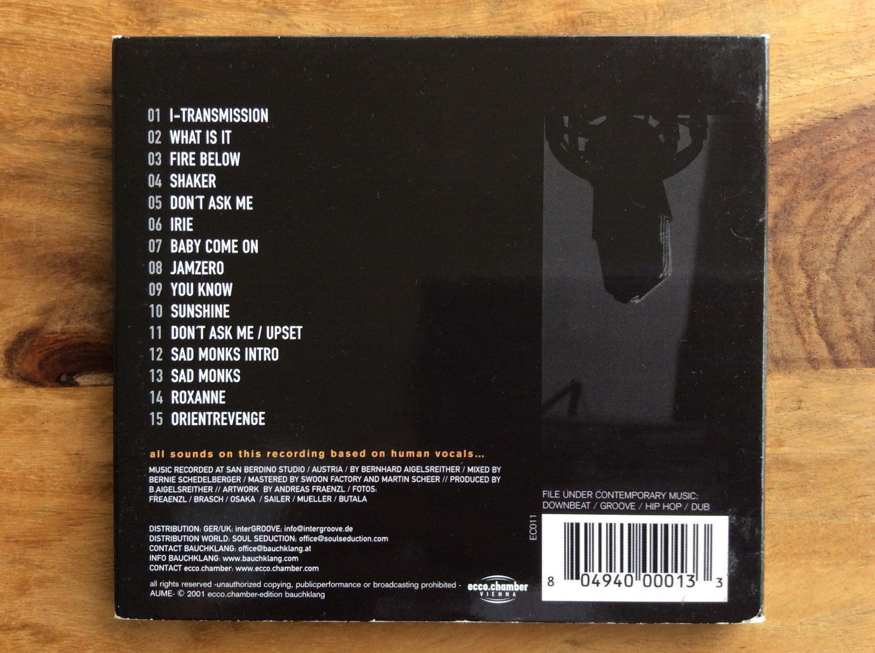 CD: CD Bauchklang – Jamzero – Usato da Horgen venduto da flyingpenguin2000 3