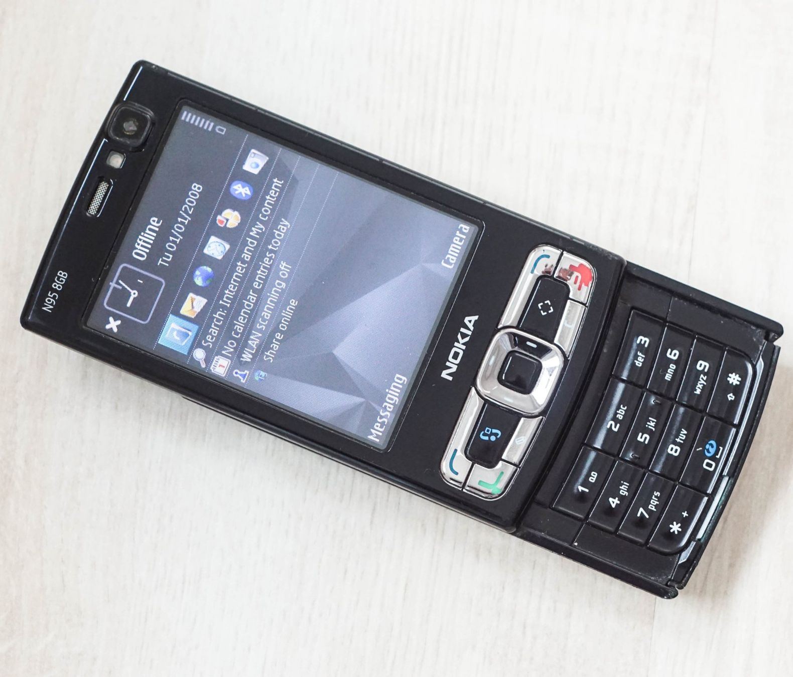 Nokia Telefoni cellulari / Smartphones: Nokia N95 - Black Smartphone – Usato da Thörishaus venduto da vintagger
