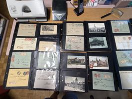 Album Altschweiz ab Stehener Helvetia und Ziffermuster