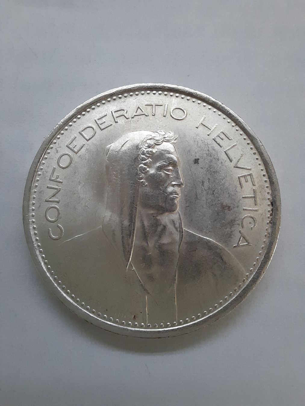 Tutti le monete: 5 Franken CH Silber 1969  – Usato da Bremgarten AG venduto da cec_5nzz 1