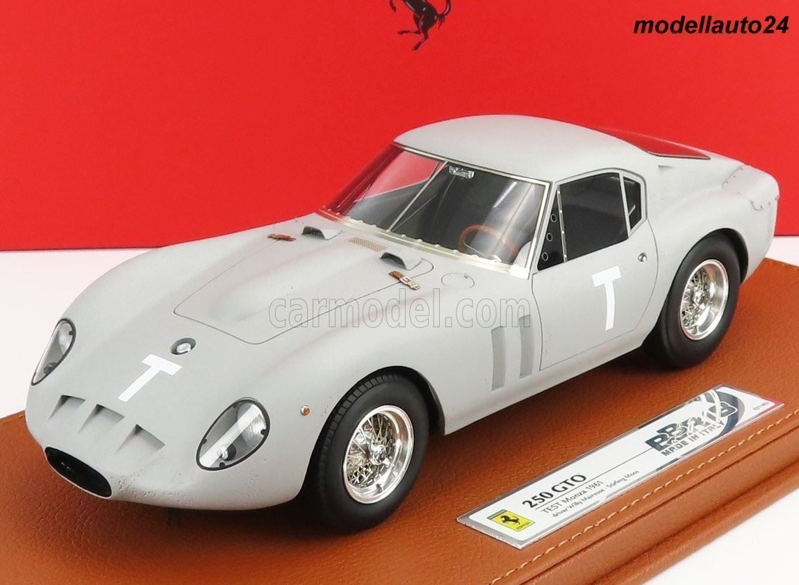 【新品未使用】BBR 1/18 Ferrari250GTO Test Monza Ferrari 250 GTO Prototype Test Monza 1961 / BBR 1:18 (Neu und