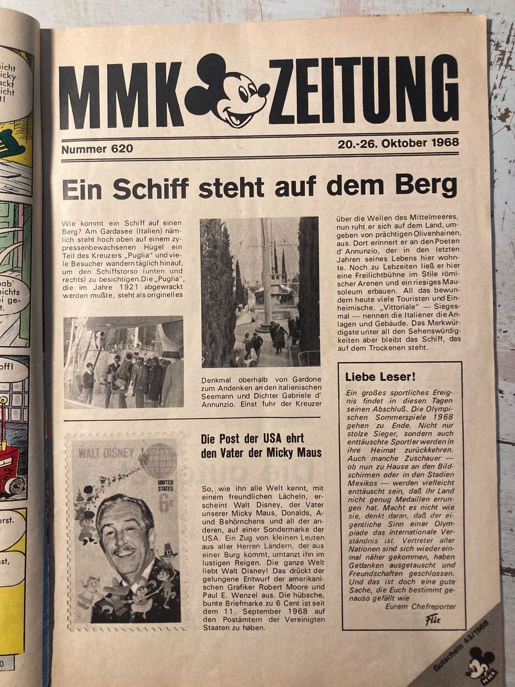 Fumetti: Micky Maus Heft 43/1968 – Usato da Wilchingen venduto da Wirligig 2