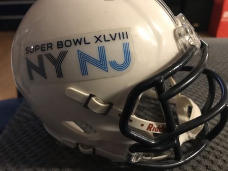 NFL Mini-Helm Super Bowl 2014 New York / New Jersey