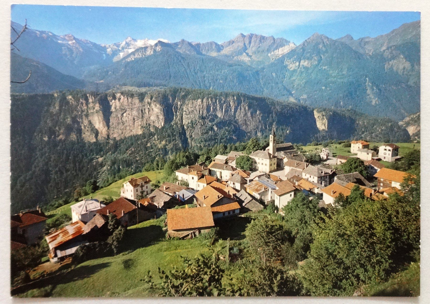 Cartoline postali: Panorama Osco / con Campo Tencia – Usato da Fétigny venduto da Billy2miny
