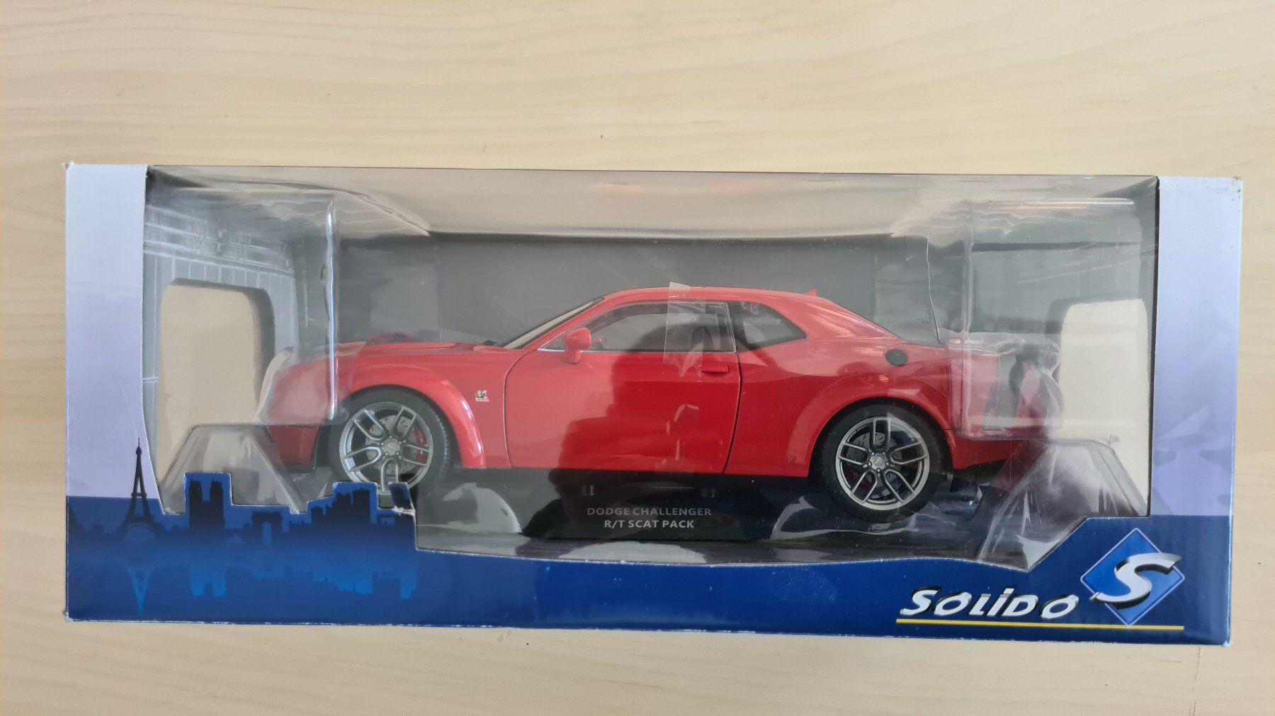 Solido Modellautos: 1:18 Dodge Challenger SRT Widebody tor red - Solido – Neu (gemäss Beschreibung) aus Bassersdorf von jackbmw 6