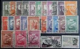Mocambique ex. Kat. 297-440 */gest. 1938/54