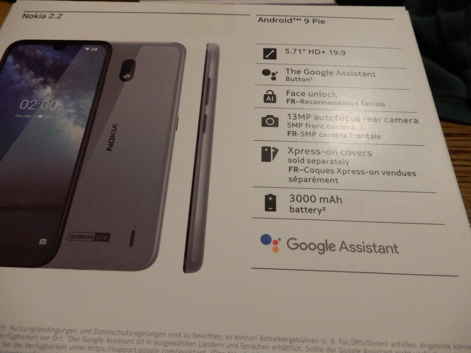 Nokia Telefoni cellulari / Smartphones: Nokia 2.2 Smartphone Android 9 Pie – Usato da Worben venduto da MaKo3252