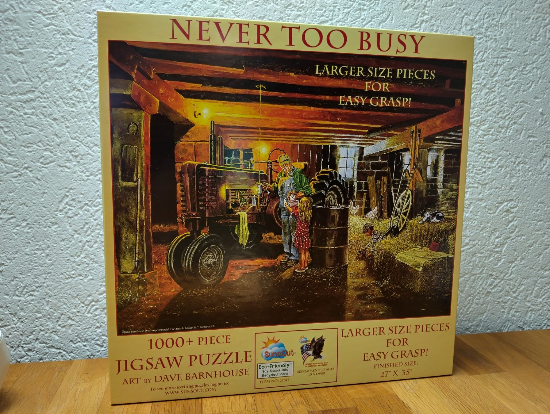Puzzles: 1000er Puzzle, Jigsaw, Im Stall, extra grosse Teile – Neu (gemäss Beschreibung) aus Full-Reuenthal von Ilor0309