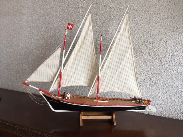 Kit di modellismo & Modellini statici: Maquette barque lémanique : la Valaisanne – Nuovo (secondo la descrizione) da Noville venduto da cailloubleu