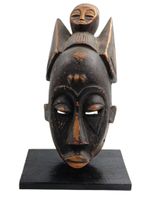 Antike Afrikanische Holzmaske 