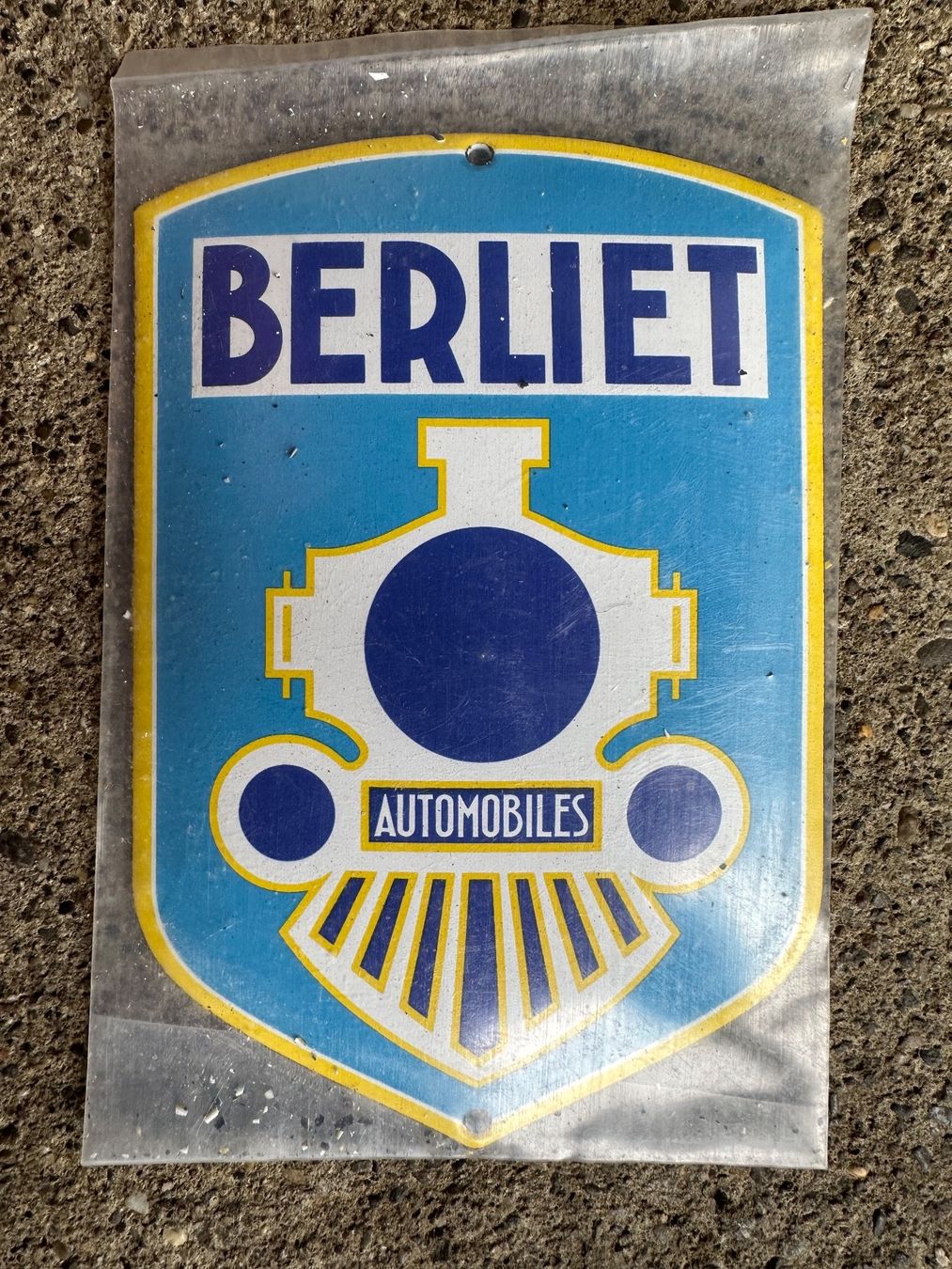Insegne: Berliet automobiles Oldtimer classic – Nuovo (secondo la descrizione) da Reinach AG venduto da rares75