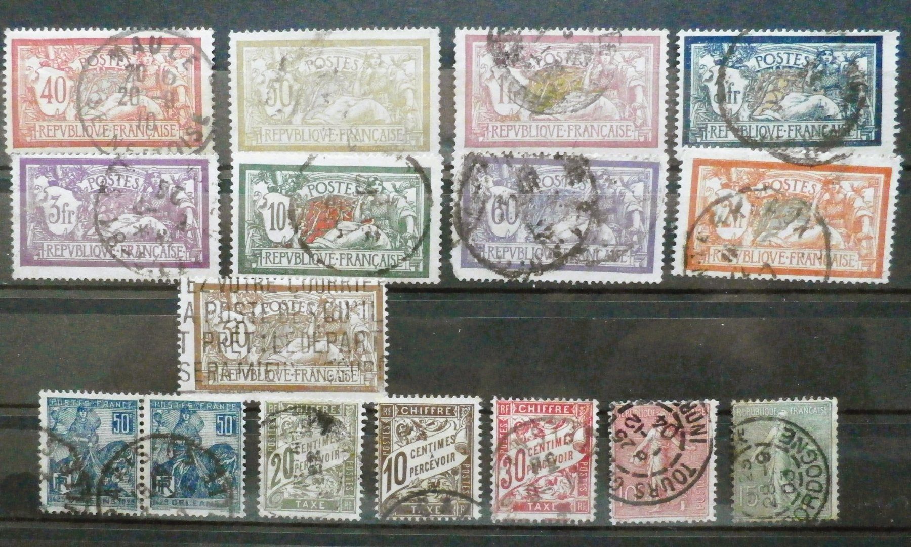 Tutti i francobolli: Frankreich ab 1900 Konvolut – Usato da Kehrsatz venduto da Bernherb2
