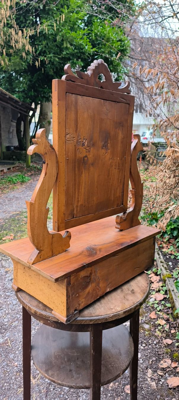 Tavoli da trucco: Antiker Spiegel mit Konsole, Schublade – Usato da Wädenswil venduto da M_Gee 3