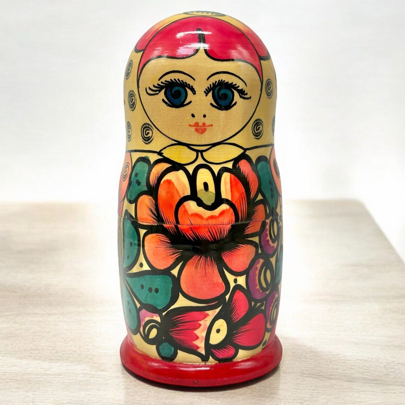 Bambole: Ensemble de 5 poupées Matryoshka russes traditionnelles – Usato da Morges venduto da 1tiquaire