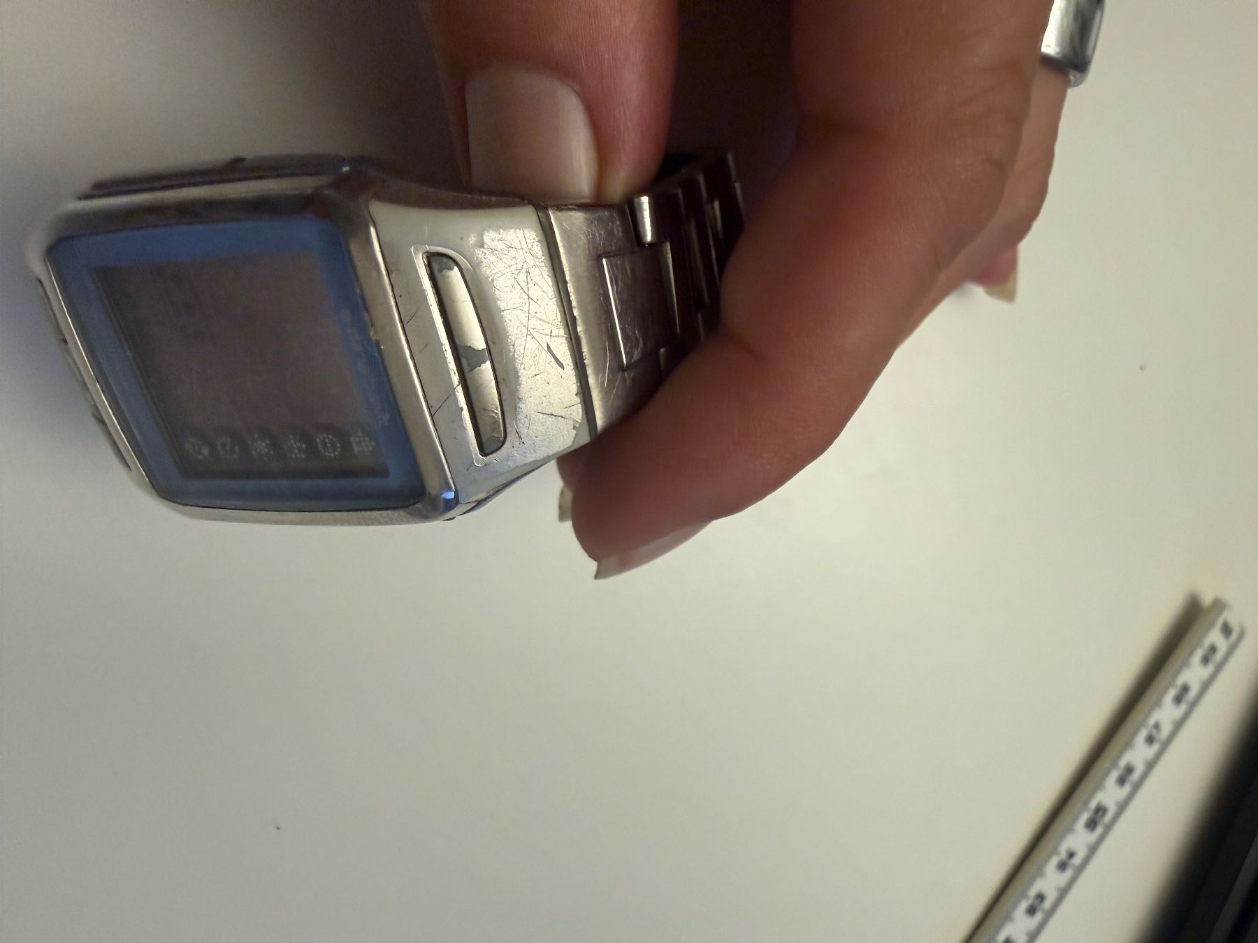 Casio Orologi: Casio Databank EDB-120 Uhr Stainless Steel Back gebraucht – Usato da Schlieren venduto da schnuggi07 1