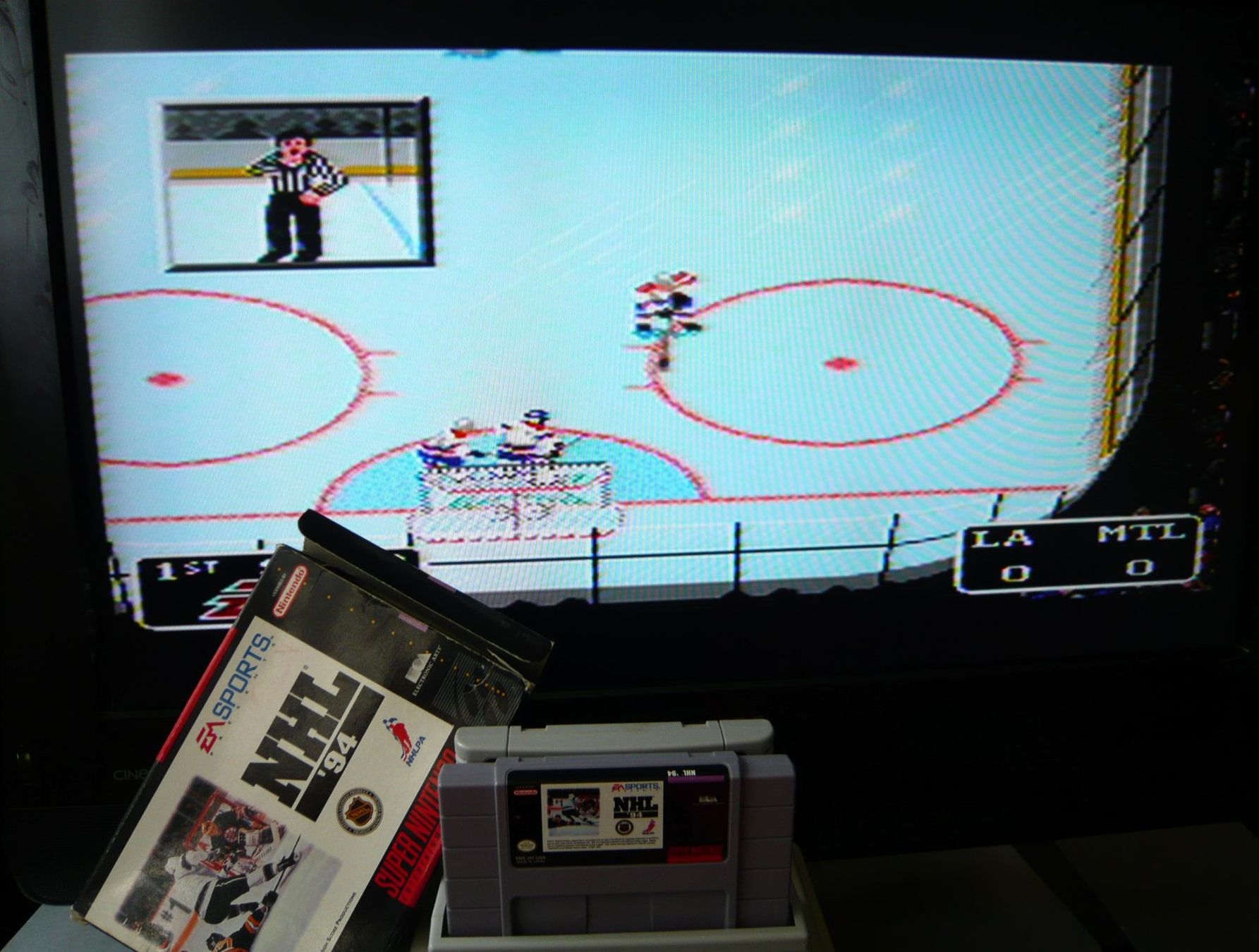 Nintendo Giochi: SNES: NHL 94, Boite & Notice – Usato da Onex venduto da Jaguar1986