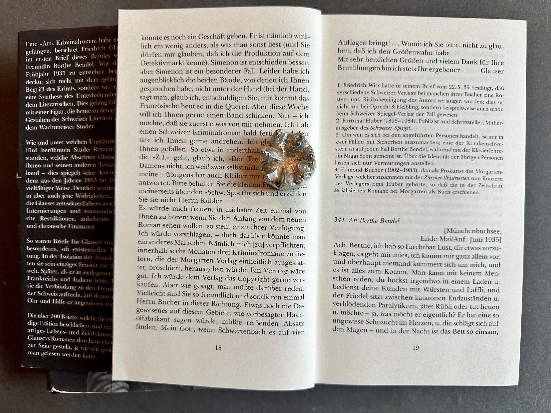 Libri: Friedrich Glauser: Briefe. 2 Bde. 1988/91 – Usato da Zürich venduto da allp 8