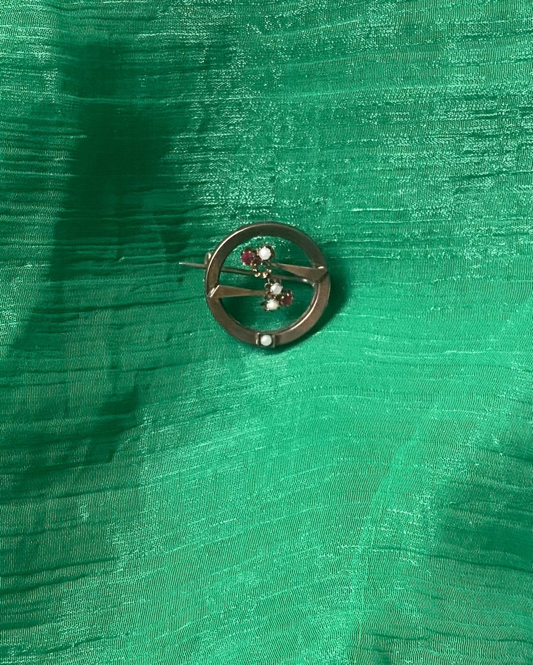 Broschen & Nadeln: RARITÄT - edle & antike Brosche Modeschmuck, 2.2cm – Gebraucht aus Winkel von ferrari2022 1