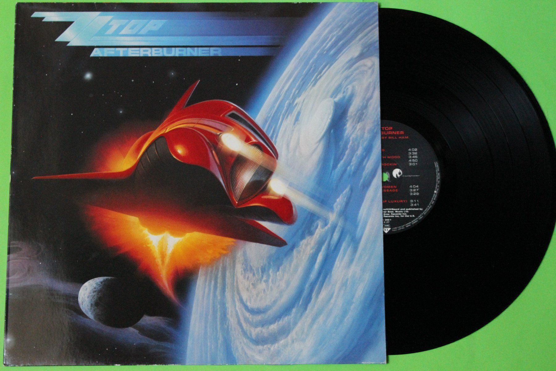 Schallplatten: ZZ Top - Afterburner LP Vinyl (12") 1985 – Gebraucht aus Tübach von JamesStone