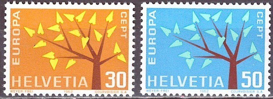 Tutti i francobolli: 1962 kurzer Ast postfrisch – Nuovo (secondo la descrizione) da Frauenfeld venduto da Interessent1