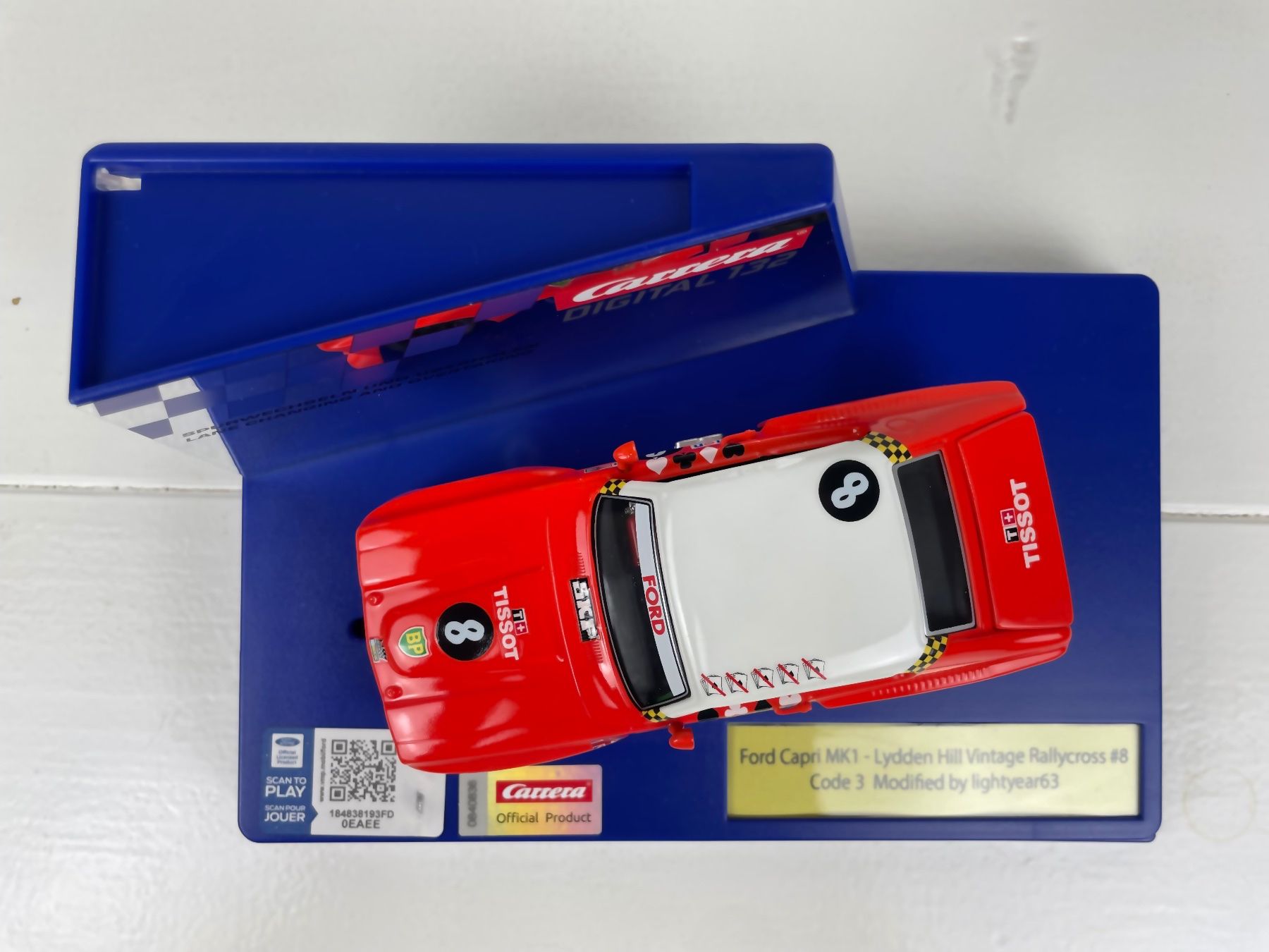 Carrera Piste: Carrera Digital 132 Ford Capri Mk1 Code 3 Home Mod #8 – Usato da Genthod venduto da lightyear63 1