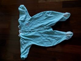Baby Schlafanzug, hellblau, Grösse 68/74
