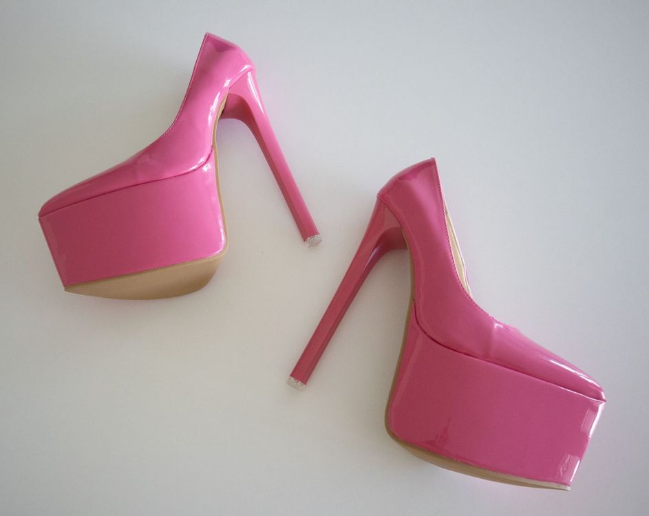 Damenschuhe: High heel rosa pumps – Neu und originalverpackt aus Toffen von ac5ac 2