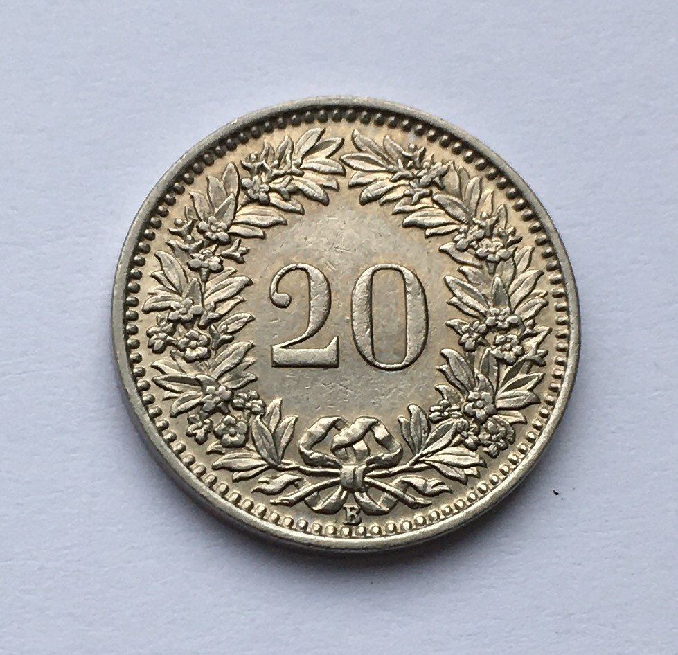 Tutti le monete: 1953 20 Rappen unz – Nuovo (secondo la descrizione) da Kirchberg SG venduto da Zenhad69 1