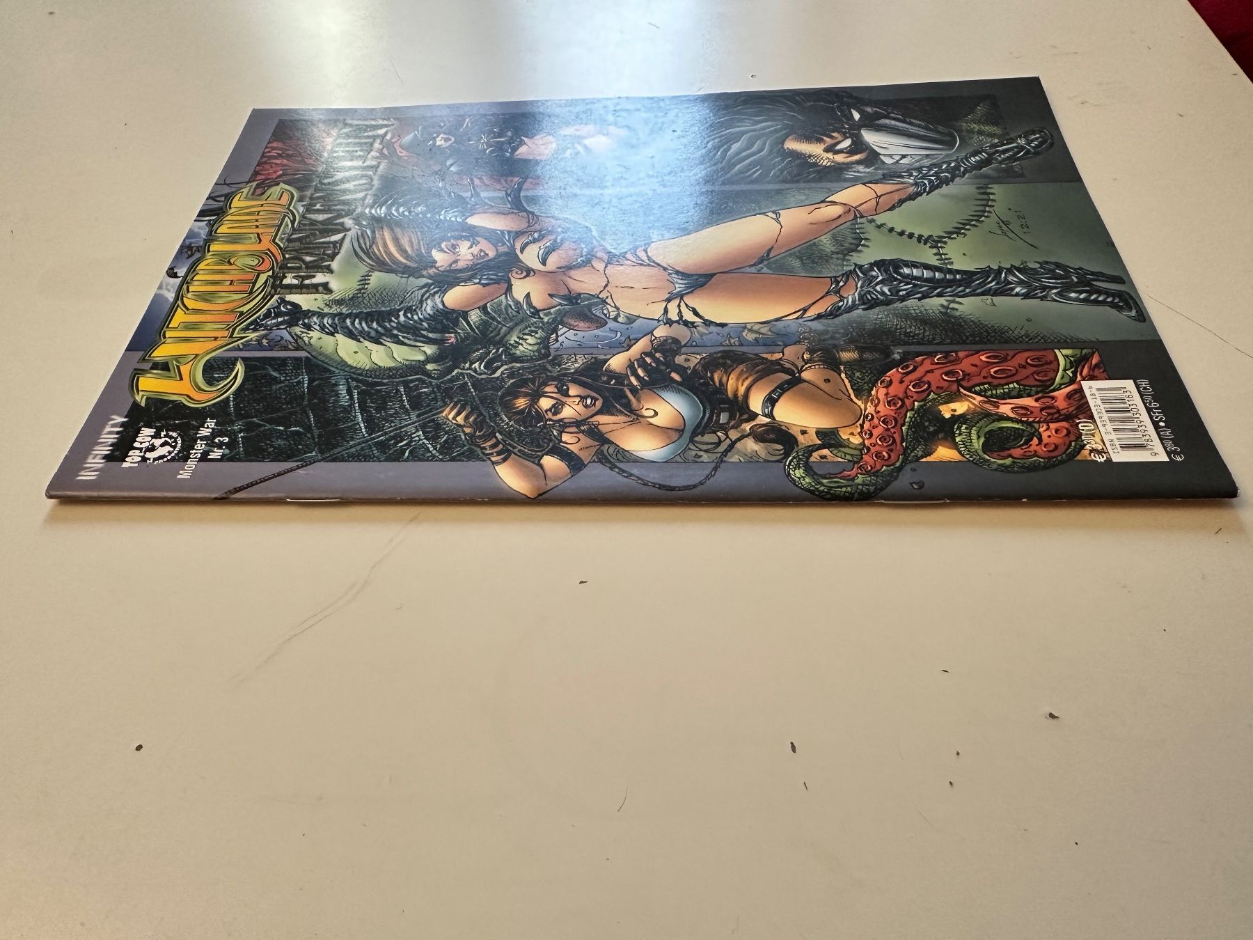 Fumetti: WITCHBLADE VS FRANKENSTEIN - MONSTER WAR 3 -  INFINITY – Usato da Münsingen venduto da Ganjam 1