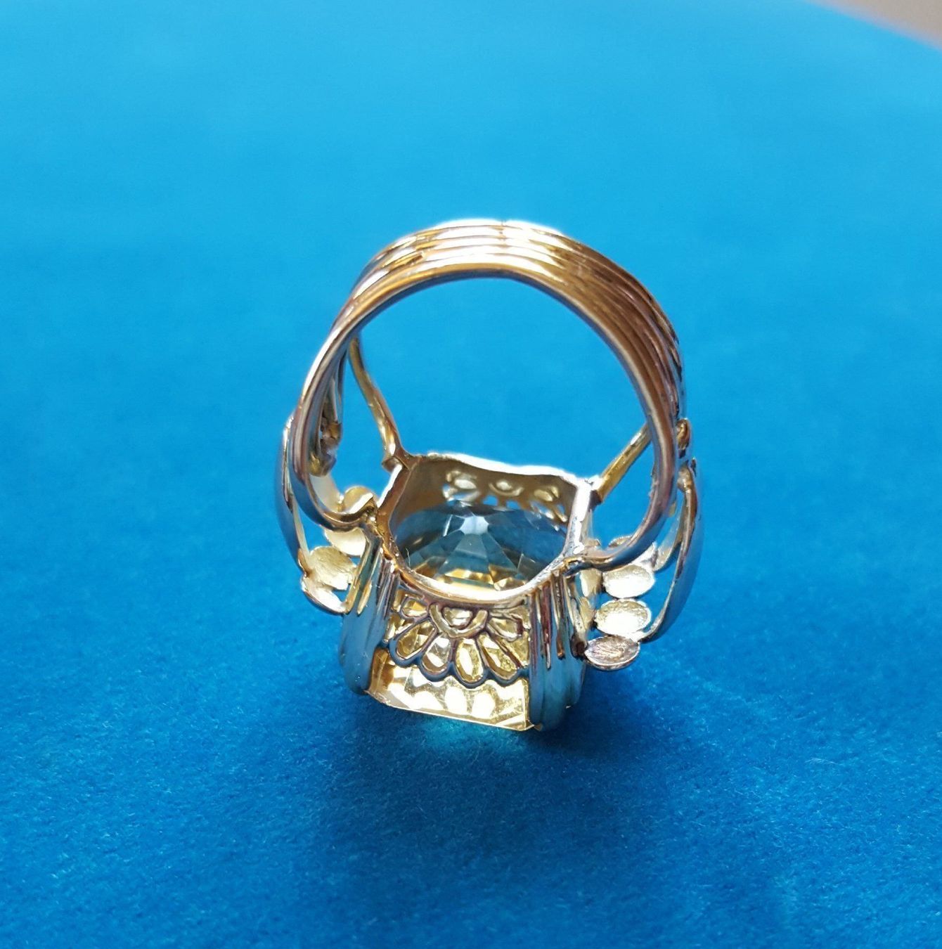 Ringe: Massiv Unikat 585 Gold Ring Mit Citrin – Gebraucht aus Wald ZH von Aniade 3