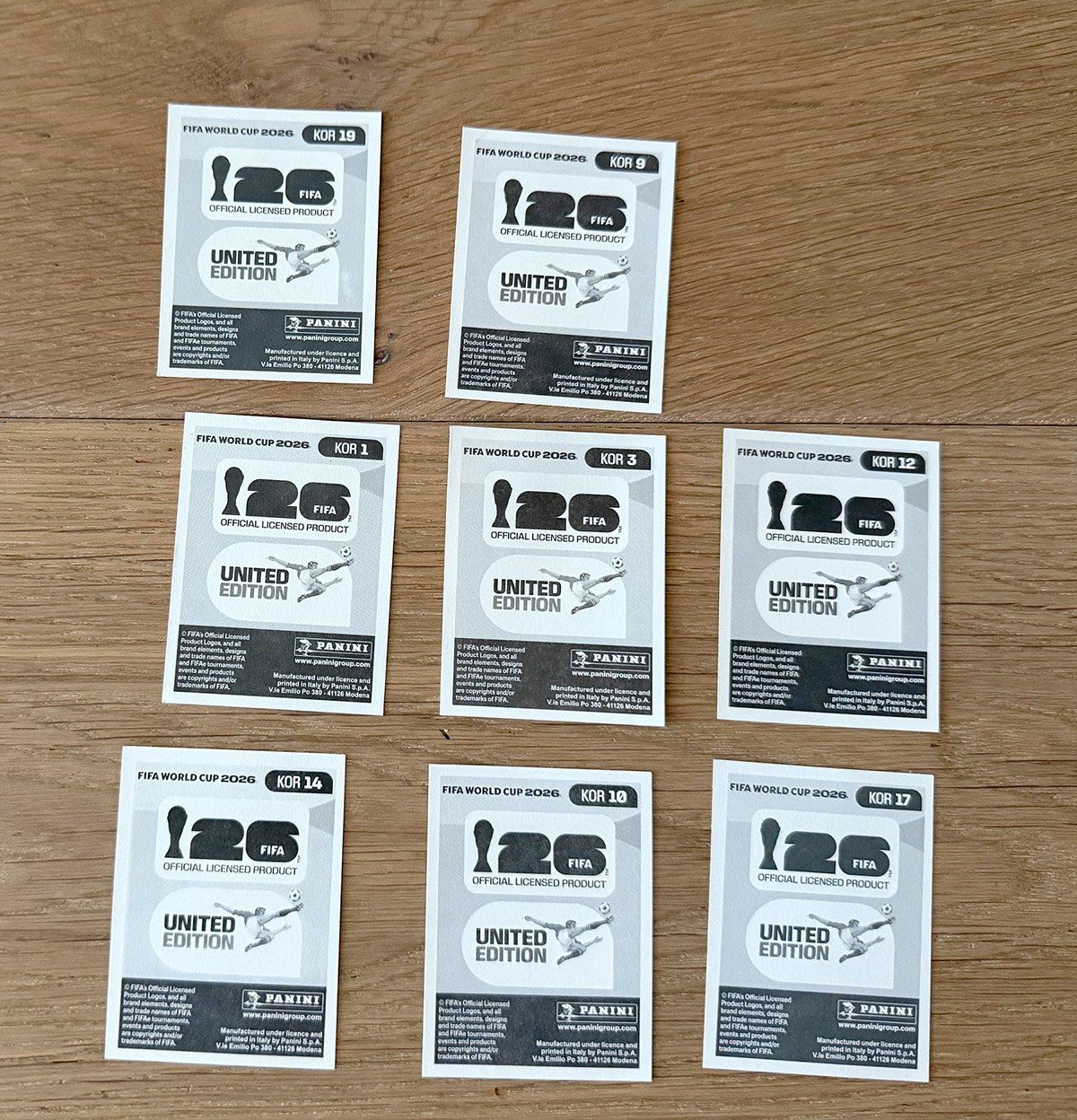 Panini Carte collezionabili: WM 2026 Sticker Panini Team Korea – Nuovo e nell'imballaggio originale da Schlieren venduto da freesoul 1