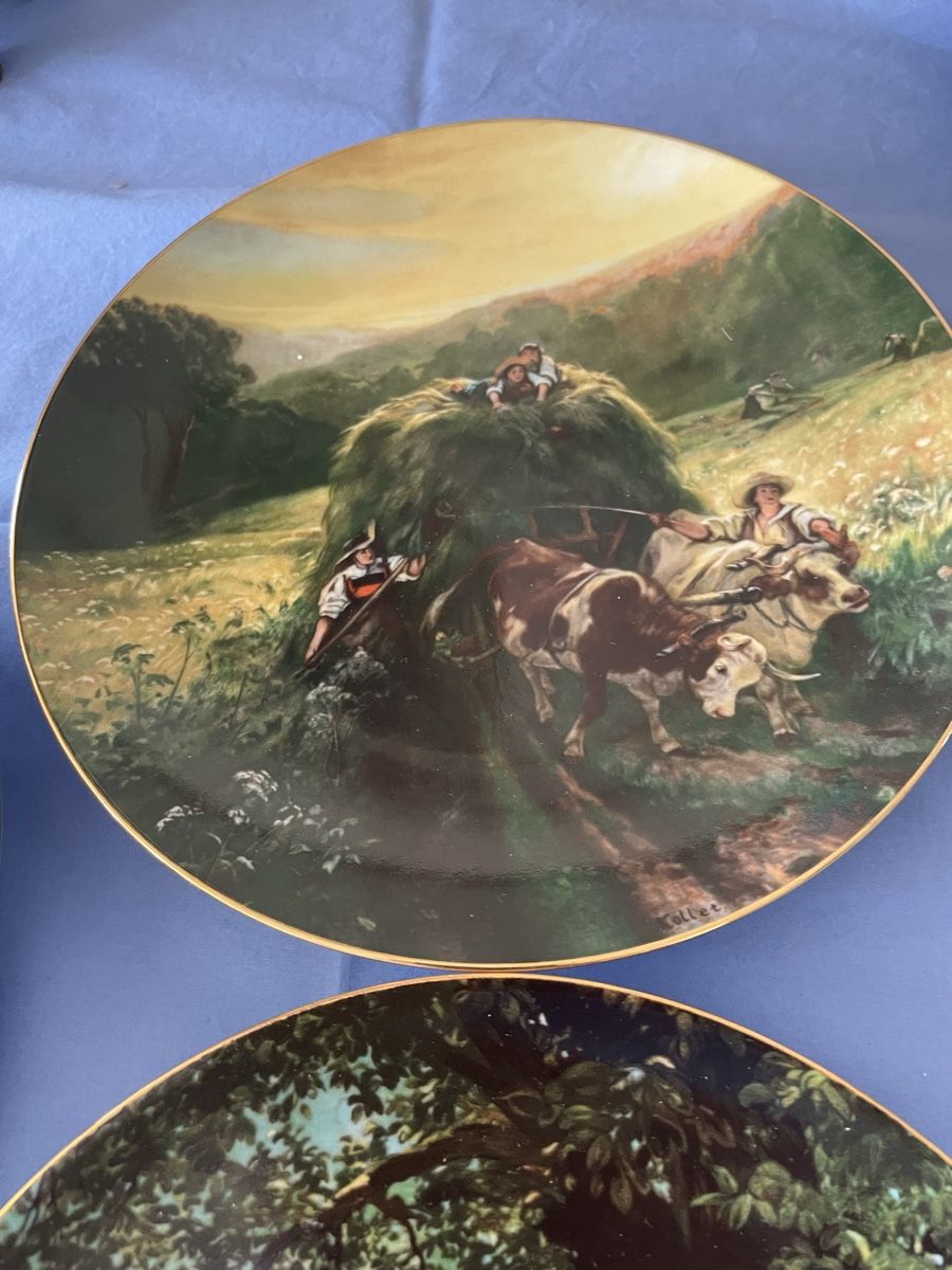 Piatti: Sammlung 18 wandteller der Porzi Langenthal – Nuovo e nell'imballaggio originale da JEGENSTORF venduto da pem_qs2l