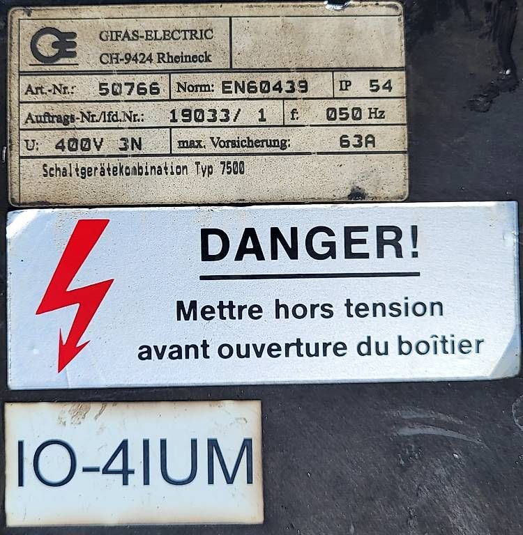 GIFAS Electrotechnique: Distributeur électrique triphasé 400V 63A – D'occasion à Froideville par philmoser 1