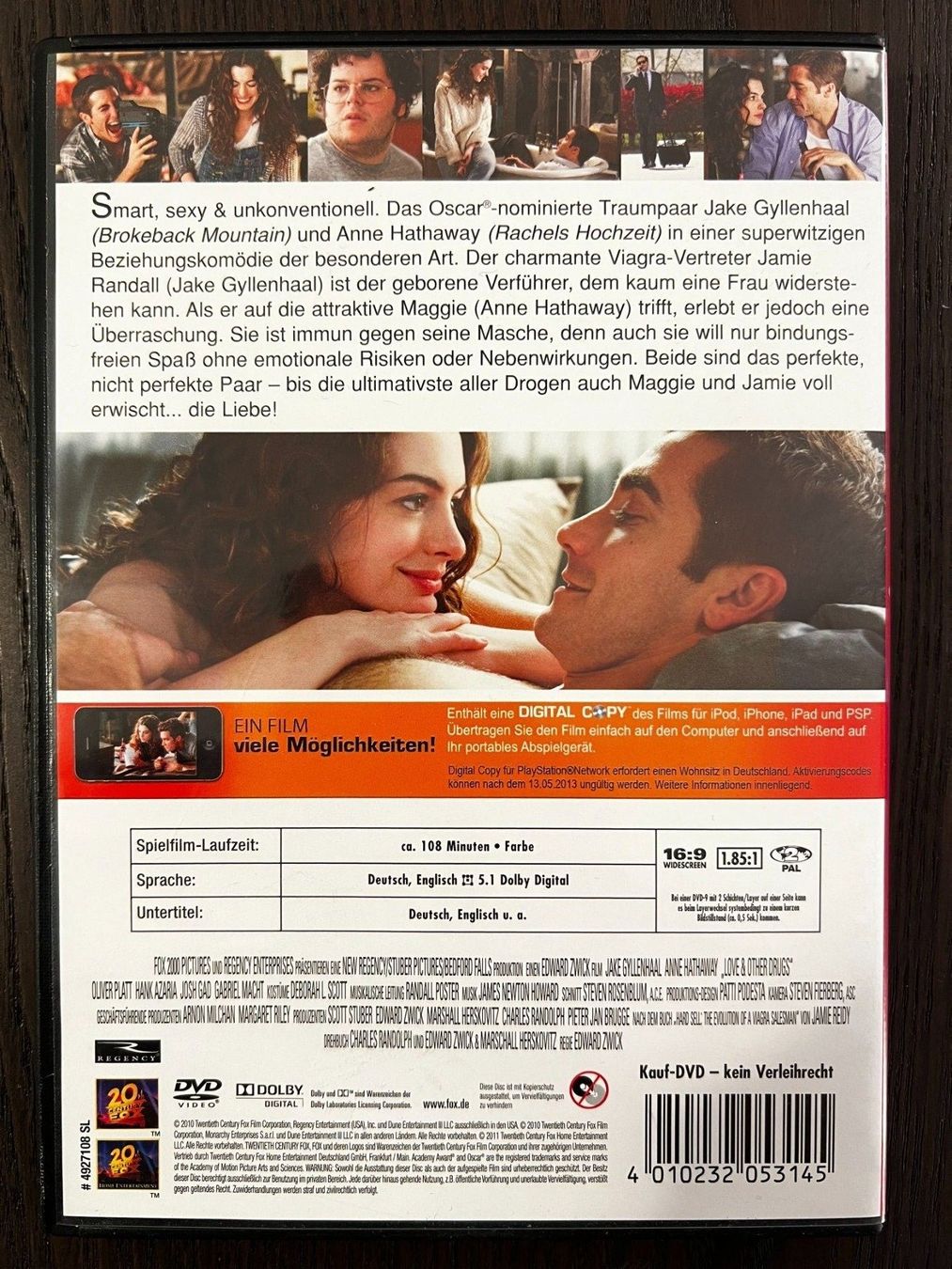 Tutti i DVDs: Love & other Drugs – Usato da Zürich venduto da FilmFreunde 1