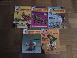 5 X Lucky Luke Comic Hefte verschiedene Ausgaben (AB 1 FR)