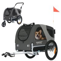 DOGGYHUT Premium MEDIUM 2in1 Grau