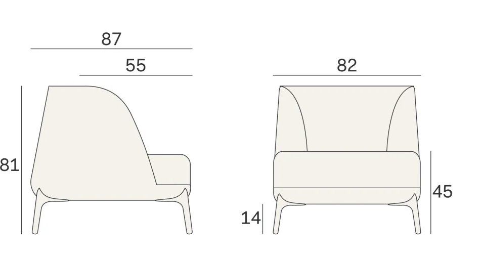 Sessel: Sessel Velvet - Novamobili – Neu (gemäss Beschreibung) aus Cham von BeyondDesign 5