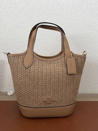 Coach bag stroh Hanna beuteltasche