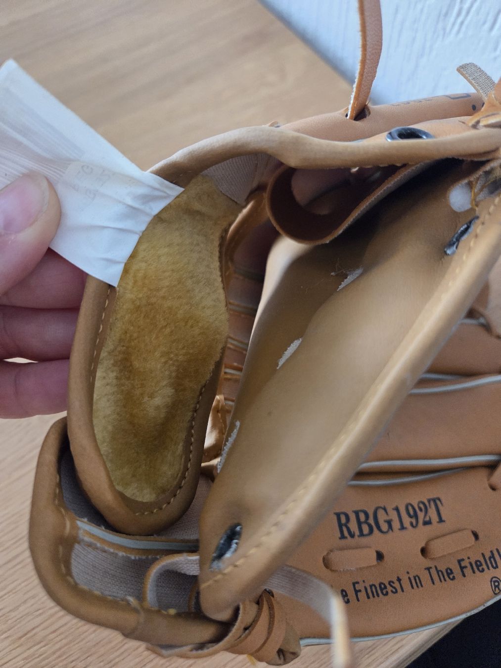 Guanti: Baseballhandschuh Rawlings Kinder RBG192T – Usato da Oberuzwil venduto da Umlobo 4