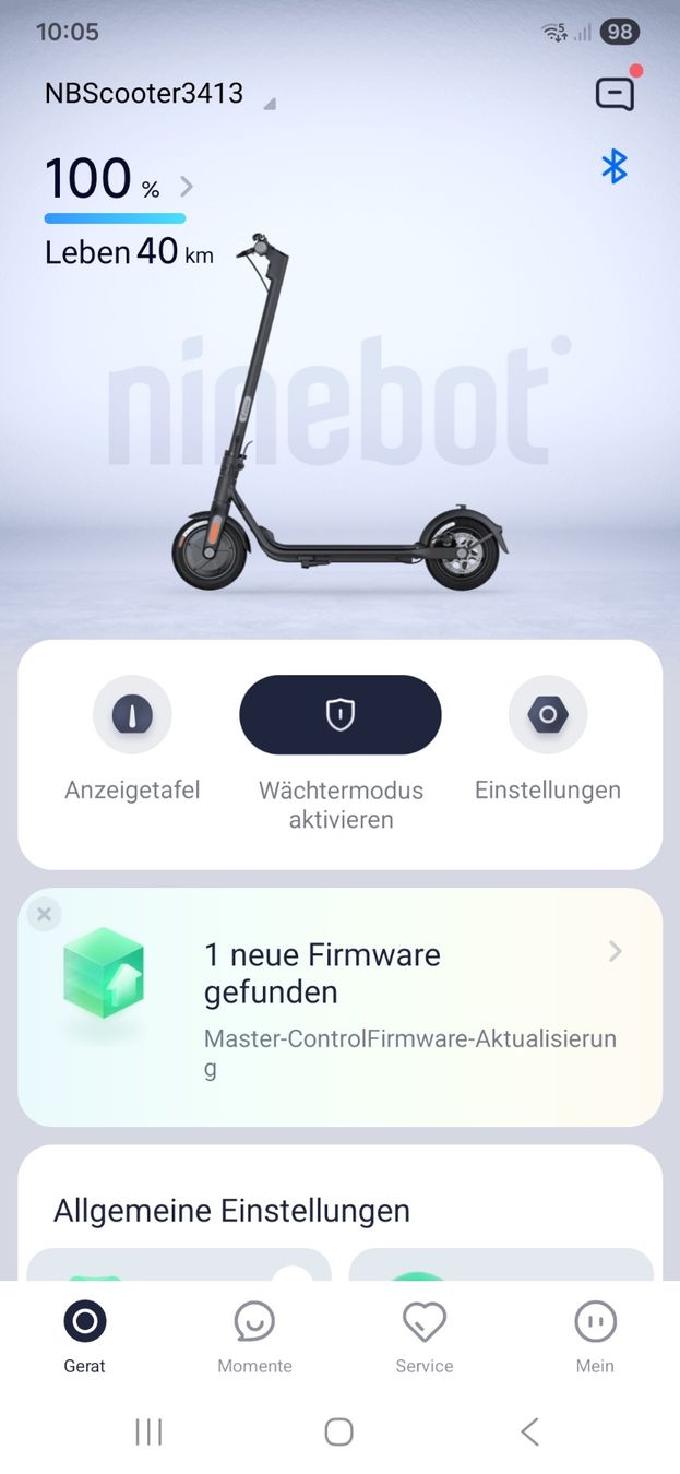 Segway Kickboard: Ninebot KickScooter (Segway) F40D II – Nuovo (secondo la descrizione) da Seftigen venduto da Kadi61 5