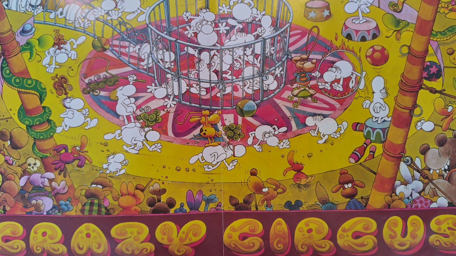 Heye Puzzle: Mordillo Puzzle "Crazy Circus" 1500 Teile ab Fr. 12.- – Usato da Bellach venduto da JingleJerry